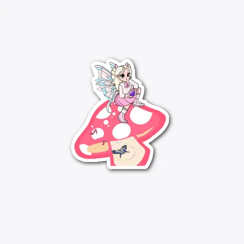 Wildflower Mush Sticker!